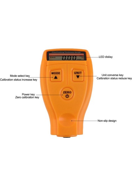 GM200 LCD Dijital Araba Boya Kaplama Kalınlığı Probu Test Cihazı Ölçer Ölçme Aracı (Yurt Dışından) fiyatları