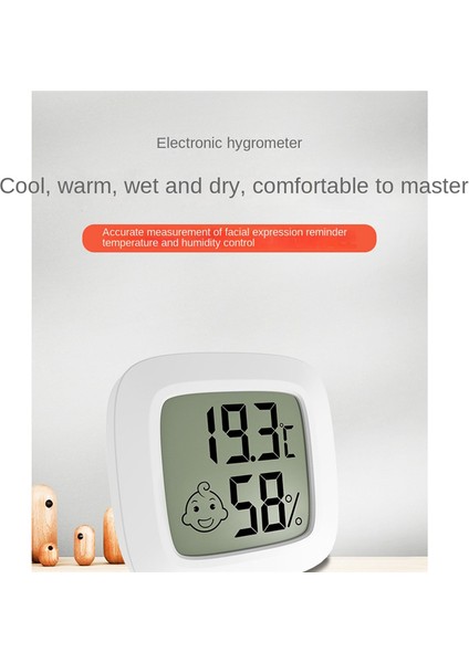 LCD Dijital Higrometre Termometre Kapalı Sıcaklık Nem Ölçer Sensör Ölçer Hava Istasyonu (Yurt Dışından) fiyatları