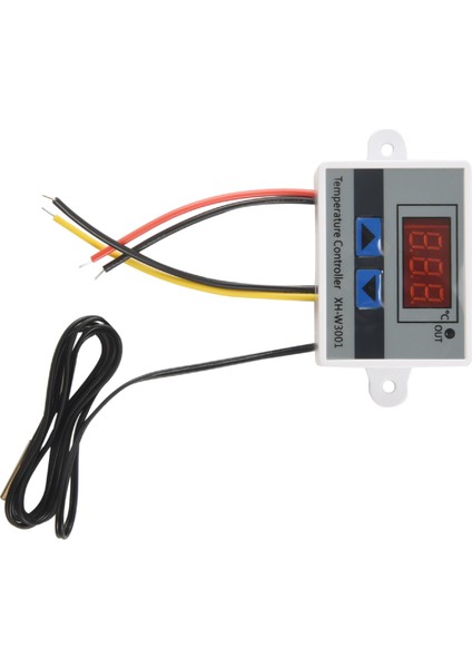 220V Dijital LED Sıcaklık Kontrol Cihazı 10A Termostat Kontrol Anahtarı Probu Yeni (Yurt Dışından)