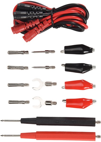 16 Adet Multimetre Test Probu Test Uçları Kiti Dijital Multimetre Için Test Kablolarını Değiştirin Timsah Klipsleri U Tipi Prob (Yurt Dışından) fiyatları