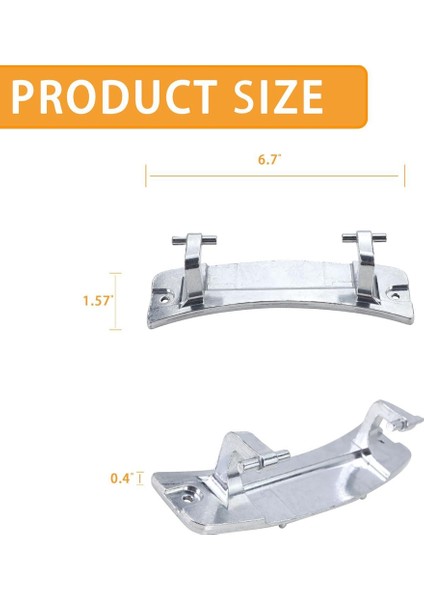 4774EL2001A Kurutma Makinesi Kapı Menteşesi Lg Kurutma Makinesi Parçaları Için AP5071336,1267586,PS3523444'Ü Değiştirir (Yurt Dışından) modelleri