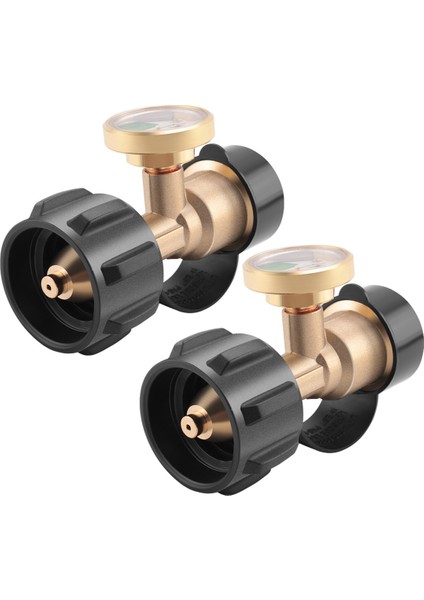 2 Adet Rv Propan Tankı Göstergesi Seviye Göstergesi Gaz Basınç Ölçer Tip 1 Bağlantılı, Yükseltilmiş Propan Kaçak Dedektörü (Yurt Dışından) fiyatları