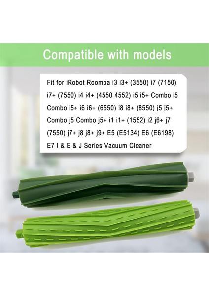Irobot Roomba I3 I7 E5 J7 I4 I7+ I3+ I4+ I5 I5+ Combo I5 E6 E7 E & I & J Serisi Elektrikli Süpürge Parçaları Için Rulo Fırça (Yurt Dışından) fiyatları