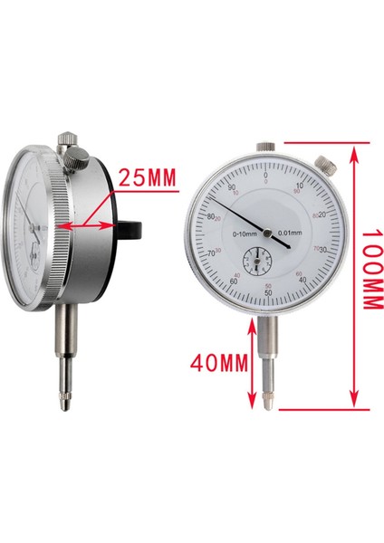 Kadran Göstergesi Mikrometre Saat Tipi Gösterge Hassas Komparatör Ölçüm Saati Göstergesi Ölçüm Aleti (Yurt Dışından) modelleri