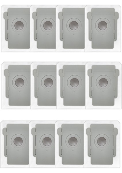 Irobot Roomba Combo J9+ ve Combo J7+/plus Süpürge Aksesuarları Için 12 Adet Toz Torbası Uzun Ömürlü ve Iyi Çalışmak Için Üretilmiştir (Yurt Dışından)