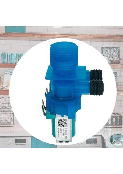 Otomatik Çamaşır Makinesi Için Su Giriş Solenoid Vanası W10240949 W10240849 W11101591 Çamaşır Makinesi Yedek Parçaları 120V (Yurt Dışından) modelleri