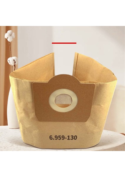 Karcher WD3/WD2/NT18/NT20/NT38 Süpürme Robotu Aksesuarları Temizleyici Parçaları Değişimi Için 12 Adet Toz Torbası ve Filtre (Yurt Dışından) modelleri