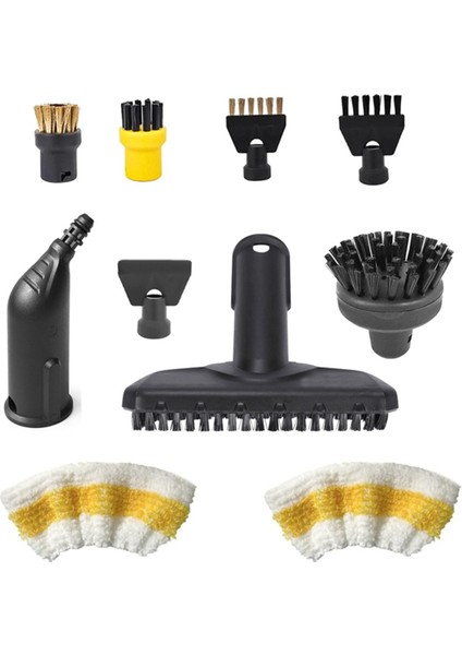 Karcher Easyfix Sc1 Sc2 Sc3 Sc4 Sc5 Aksesuarları Yuvarlak Fırça Seti Nozul Yuvarlak Fırçalar Fırça Buharlı Temizleyici Parçaları (Yurt Dışından)