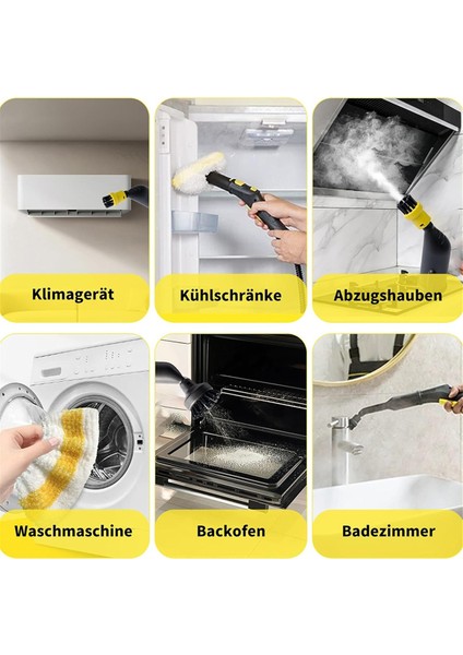 Karcher Easyfix Sc1 Sc2 Sc3 Sc4 Sc5 Aksesuarları Yuvarlak Fırça Seti Nozul Yuvarlak Fırçalar Fırça Buharlı Temizleyici Parçaları (Yurt Dışından) modelleri