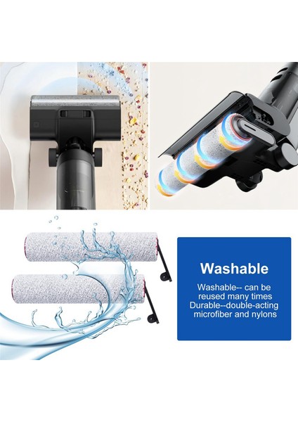 Dreame H12 Pro / H12 Dual Kablosuz Islak ve Kuru Elektrikli Süpürge Aksesuarları, Fırça Silindirleri Hepa Filtreleri (Yurt Dışından) modelleri