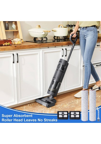 Dreame H12 Pro / H12 Dual Kablosuz Islak ve Kuru Elektrikli Süpürge Aksesuarları, Fırça Silindirleri Hepa Filtreleri (Yurt Dışından) indirimleri