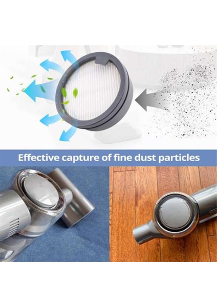 Dreame M12/M12S/M13 Kablosuz Temizleyici Parçaları Filtre Elemanı Ev Aletleri Elektrikli Süpürge Aksesuarları Için 6 Adet Filtre (Yurt Dışından) modelleri