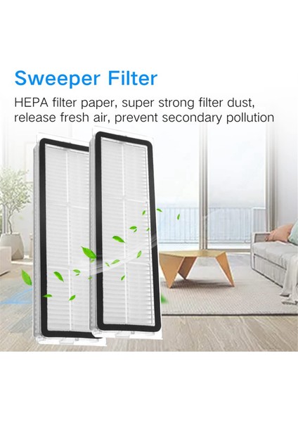 Dreame W10PRO Robot Süpürge Parçaları Değişimi Için Temizleme Fırçalı 9 Adet Hepa Filtre (Yurt Dışından) indirimleri