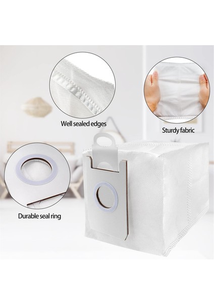 Cecotec Conga 2290 Elektrikli Süpürge Aksesuarları Için 40 Adet Toz Torbası Yedek Nonwoven Çöp Toz Torbaları (Yurt Dışından) fiyatları