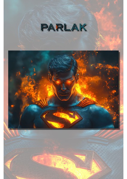 Superman, Süpermen Film, Animasyon Poster - Duvar Kağıdı Yüksek Kaliteli Baskı