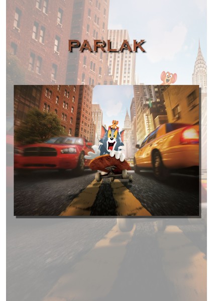 Tom ve Jerry Film, Animasyon, Çizgi Poster - Duvar Kağıdı Yüksek Kaliteli Baskı