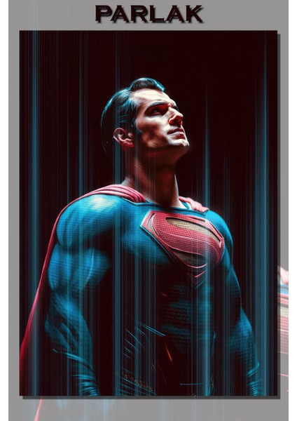 Superman, Süpermen Film, Animasyon Poster - Duvar Kağıdı Yüksek Kaliteli Baskı