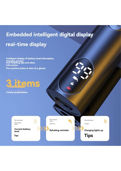 Erkekler Vücut Kılı Kesme Makinesi USB Şarjlı Akıllı Ekranlı Seramik Bıçaklı Göğüs Sırt Kasık Kılı Bakımı Için Ideal (Yurt Dışından) fiyatları