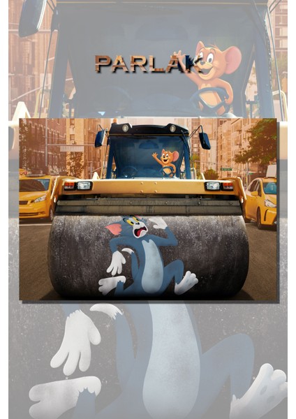 Tom ve Jerry Film, Animasyon, Çizgi Poster - Duvar Kağıdı Yüksek Kaliteli Baskı
