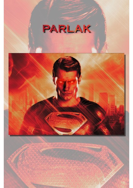 Superman, Süpermen Film, Animasyon Poster - Duvar Kağıdı Yüksek Kaliteli Baskı