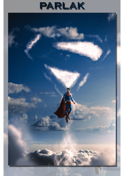 Superman, Süpermen Film, Animasyon Poster - Duvar Kağıdı Yüksek Kaliteli Baskı