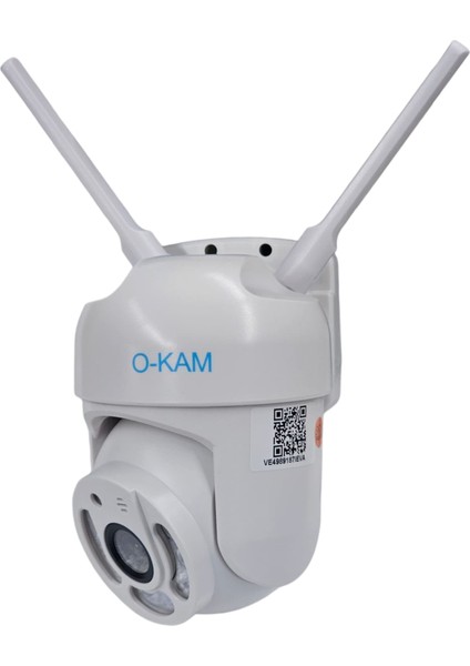 3mp Wifi Güvenlik Kamerası Gece Renkli 355° Döner Çift Yön Ses Sd Destekli