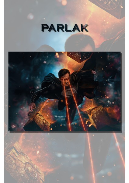 Superman, Süpermen Film, Animasyon Poster - Duvar Kağıdı Yüksek Kaliteli Baskı