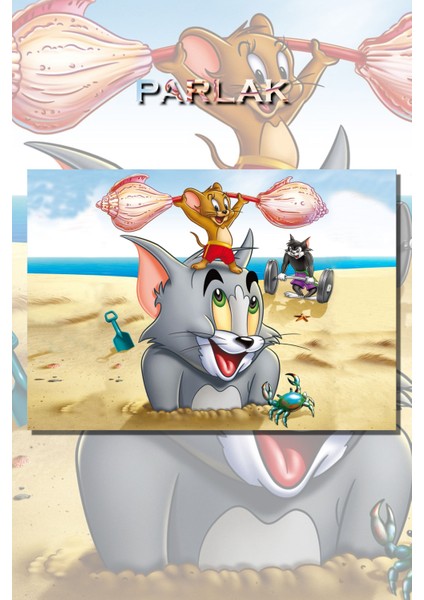 Tom ve Jerry Film, Animasyon, Çizgi Poster - Duvar Kağıdı Yüksek Kaliteli Baskı