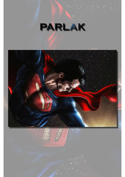 Superman, Süpermen Film, Animasyon Poster - Duvar Kağıdı Yüksek Kaliteli Baskı