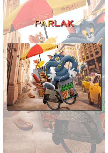 Tom ve Jerry Film, Animasyon, Çizgi Poster - Duvar Kağıdı Yüksek Kaliteli Baskı