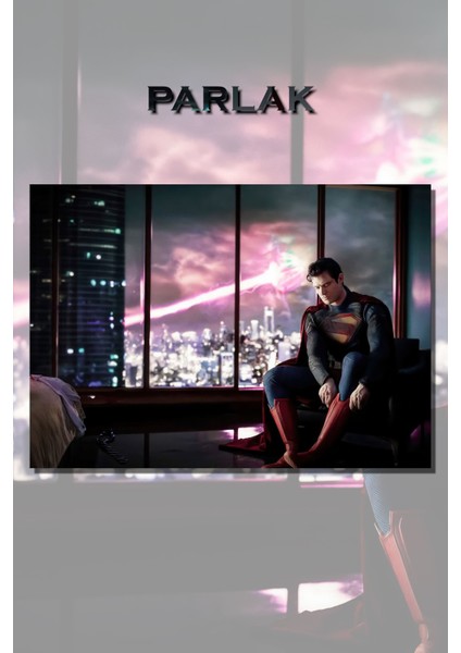 Superman, Süpermen Film, Animasyon Poster - Duvar Kağıdı Yüksek Kaliteli Baskı