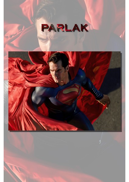 Superman, Süpermen Film, Animasyon Poster - Duvar Kağıdı Yüksek Kaliteli Baskı