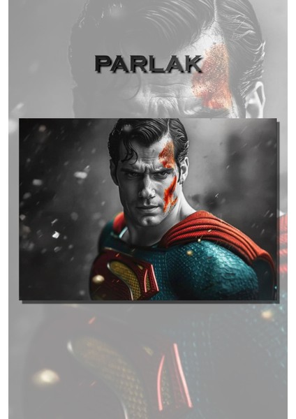 Superman, Süpermen Film, Animasyon Poster - Duvar Kağıdı Yüksek Kaliteli Baskı