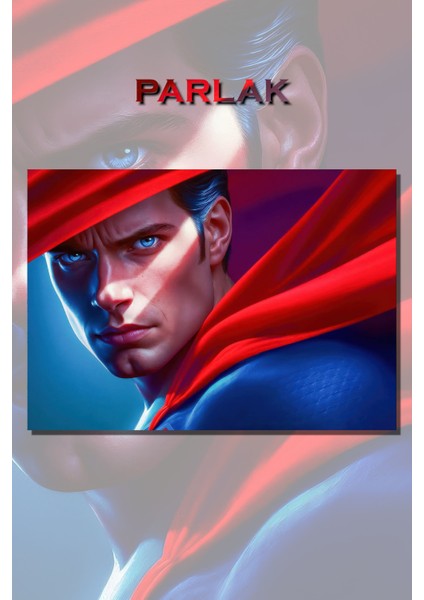 Superman, Süpermen Film, Animasyon Poster - Duvar Kağıdı Yüksek Kaliteli Baskı