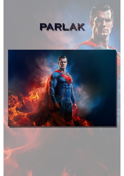 Superman, Süpermen Film, Animasyon Poster - Duvar Kağıdı Yüksek Kaliteli Baskı