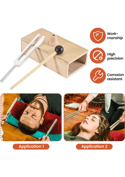 432 Hz Diyapazon Kutusu ile Diyapazon, Ses Şifası, Diyapazon Rezonans Öğretimi, Işitme Testleri, Meditasyon (Yurt Dışından)