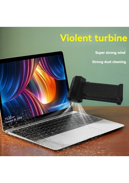 130000 Rpm Fırçasız Motor USB Şarj Edilebilir Güçlü Üfleyici Mini Turbo Jet Fan Bilgisayar Klavyesi Açık Hava Araba Ev Için (Yurt Dışından)