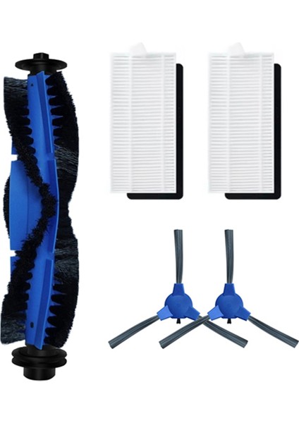 Cecotec Conga 1090/1790 Titanyum Ultra Süpürme Robotu Aksesuarları Için 5 Adet Filtre ve Ana Yan Fırça (Yurt Dışından) fiyatları