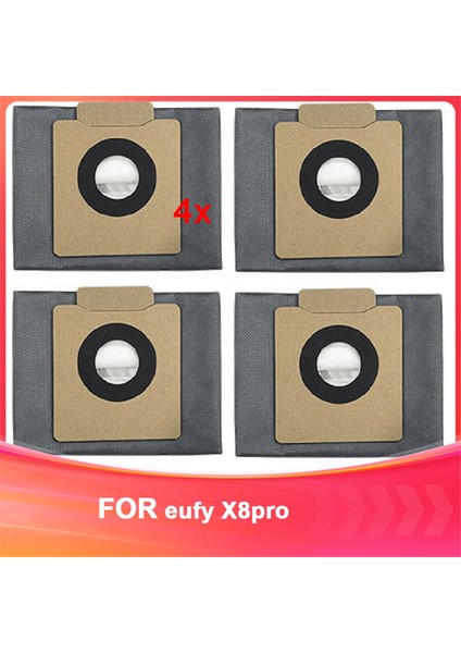 Eufy X8PRO Robot Süpürge Aksesuarları Yedek Malzemeleri (Yurt Dışından)