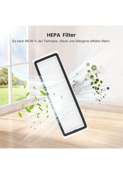 Xiaomi Robot Vakum X20 + / X20 Plus Için 23 Adet Yedek Parça Toz Torbası Paspas Bezi Yıkanabilir Ana Yan Fırça Hepa Filtre (Yurt Dışından)