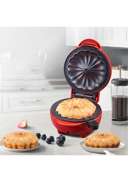 Mini Kek Makinesi Ev Kahvaltı Makinesi - Hızlı Kahvaltılar ve Atıştırmalıklar Için Elektrikli Yapışmaz Kek Makinesi Abd Fişi (Yurt Dışından) modelleri