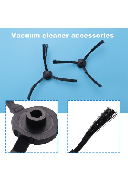 Ecovacs Elektrikli Süpürge Süpürge Robotu CR120/CEN540/X500/X580/KK8 Için 10 Adet Yan Fırça, Yedek Kenar Yan Fırça Seti (Yurt Dışından) modelleri