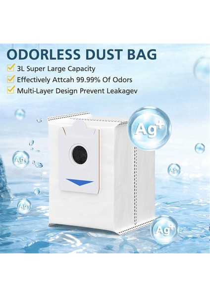 Ecovacs Sweeper X5 Pro Ana Yan Fırça Bulaşık Bezi Toz Torbası Filtre Elektrikli Süpürge Aksesuarları (Yurt Dışından) fırsatları