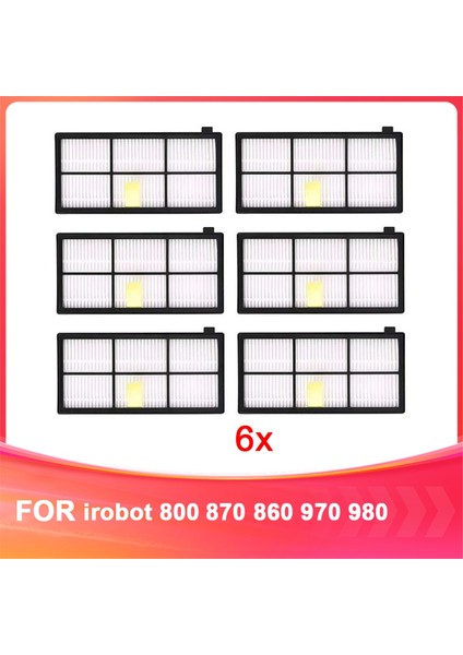 Irobot 800, Hypa 870, 860, 970, 980 Robot Süpürge Aksesuarları Filtresi (Yurt Dışından)