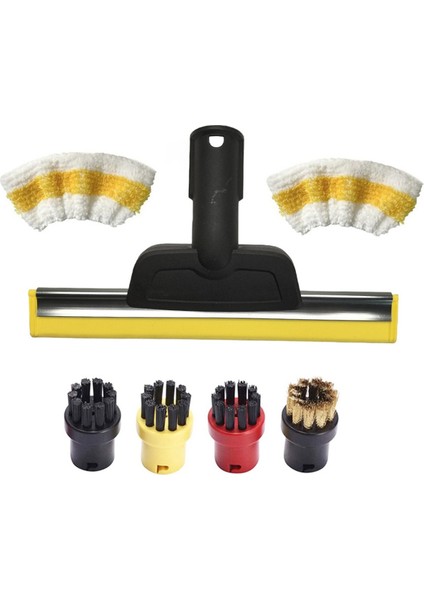 Karcher Easyfix Sc2 Sc3 Sc4 Sc5 Buharlı Temizleyici Zemin Bezi Yuvarlak Fırça Pencere Nozulu Kazıyıcı Buharlı Temizleme Parçaları (Yurt Dışından)