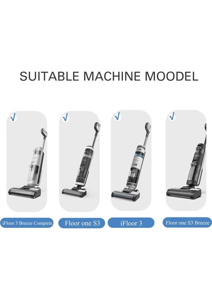 Yedek Filtreler Fırça Silindirleri Tineco S3 Serise Kablosuz Islak Kuru Elektrikli Süpürge Aksesuarları Parçaları (Yurt Dışından) fırsatları