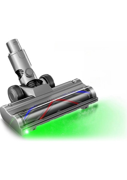 Dyson V6 DC58 DC59 DC62 DC72 Elektrikli Süpürgeler Için Elektrikli Zemin Fırçası Başlığı Zemin Temizleyici Için LED Toz Işıkları ile (Yurt Dışından)