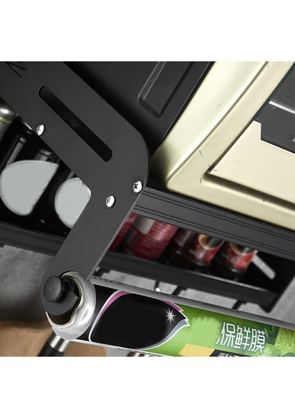 Çift Katmanlı Organizatör Raf Kanca ile Alüminyum Baharat Baharat Şişesi Mikrodalga Fırın Mutfak B Için Asılı Raf (Yurt Dışından) modelleri