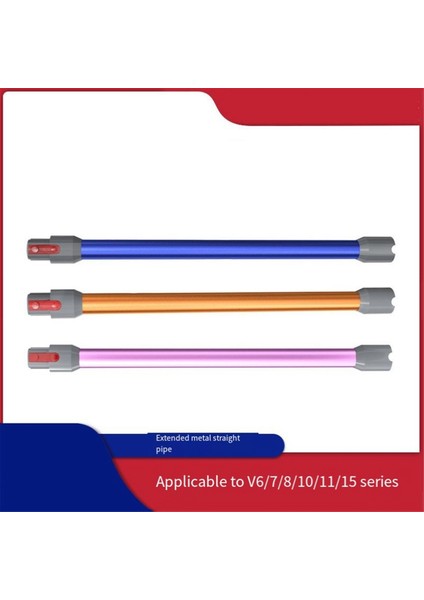 Teleskopik Uzatma Çubuğu Borusu Dyson V6 V7 V8 V10 V11 V15 Kablosuz Elektrikli Süpürge Aksesuarları Mavi (Yurt Dışından) modelleri