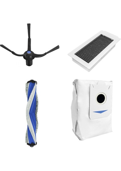 Ecovacs Deeboot X5 Omnı / X5 Pro Robot Süpürge Ana Yan Fırça Hepa Filtre Paspas Bezi Toz Torbaları Aksesuarları (Yurt Dışından) modelleri